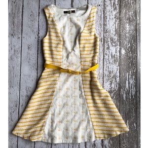 Anthropologie Eva Franco Sequin Daisy Dress